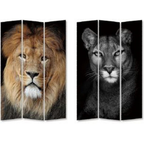 Kare Design - Paravent Lion 120 x 180 cm - Kare Design