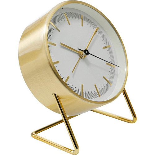 Kare Design - Réveil LEVIN Doré - Horloges Design