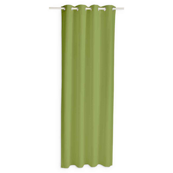 Rideau Isolant Thermique 140 x 240 cm Polyester Uni Bambou Vert Today Linge de maison