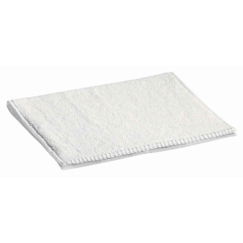 3S. x Home - Serviette Invité MIRA - Blanc - Serviettes draps de bain blanc