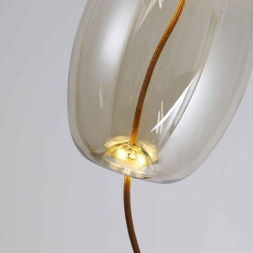Suspension LED ODALIA Verre Transparent fumé Transparent 3S. x Home Meuble & Déco