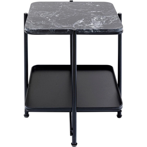 Kare Design - Table d'Appoint BENNET 39 x 39 cm - Table d appoint noire
