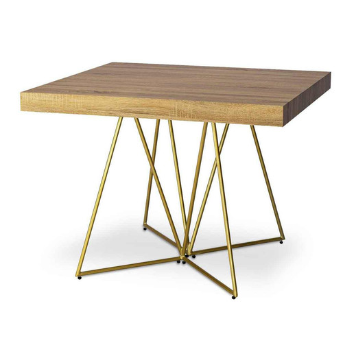 3S. x Home - Table Extensible NEILA Chêne Clair - Table Extensible Design