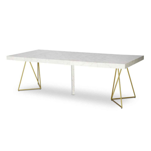Table Extensible NEILA Effet Marbre 3S. x Home