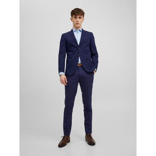 Jack & Jones - Pantalon habillé Super Slim Fit Bleu Marine Gary - Vêtement homme