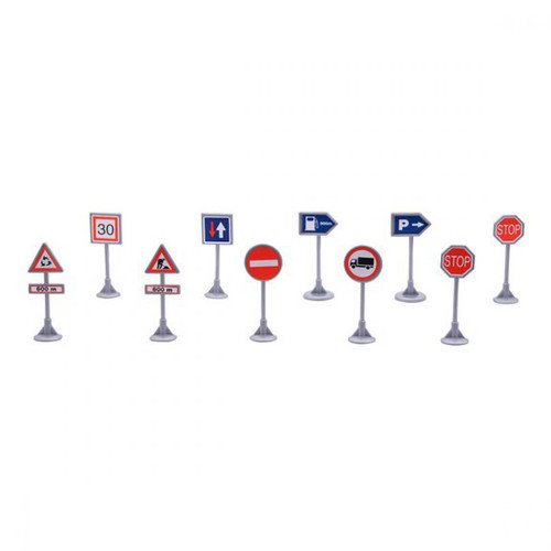 John World - Panneaux de signalisation - Véhicules et figurines