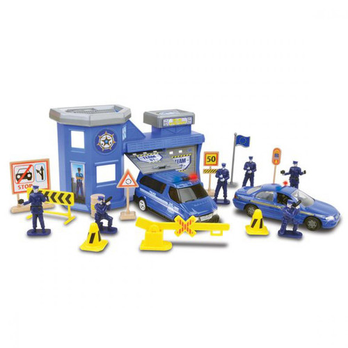 John World - Station de police 20 Pièces - Playmobil