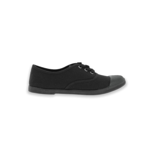 Kaporal - Baskets femme à lacet FOLY noir-noir - Les chaussures femme