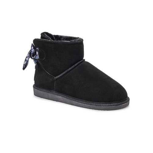 Kaporal - Boots femme noir TOPAZ - Promo Les chaussures