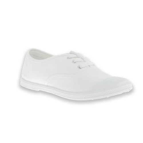 Kaporal - Baskets femme à lacet FOLY blanc - Les chaussures femme