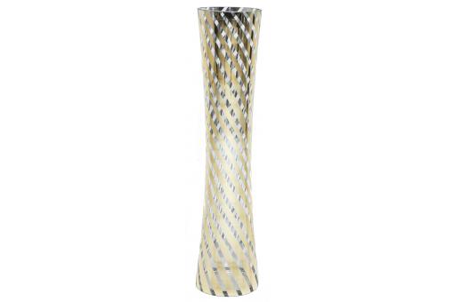 Kare Design - Vase Stripes rayures dorées 80cm - Vase