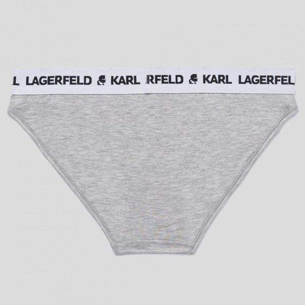 Culotte logotee - Gris à taille blanc Karl Lagerfeld Mode femme