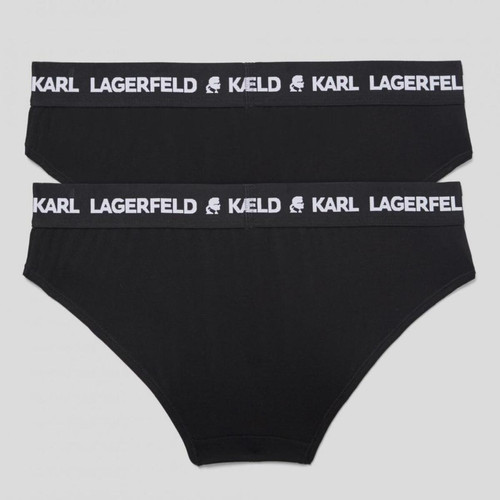 Lot de 2 Shorties Logotypés Noirs Karl Lagerfeld Mode femme