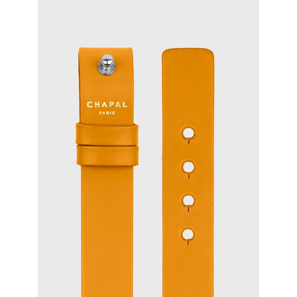Bracelet Kelton x Maison Chapal Tan Orange Kelton Mode femme