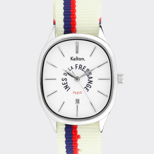 Kelton - Grande Colorama Sport écru Kelton x Ines de la Fressange Paris - Toutes les montres