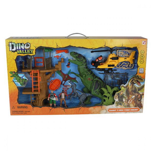 La Grande Récré - Coffret Dino Valley - Dino Jungle Attack - Figurines