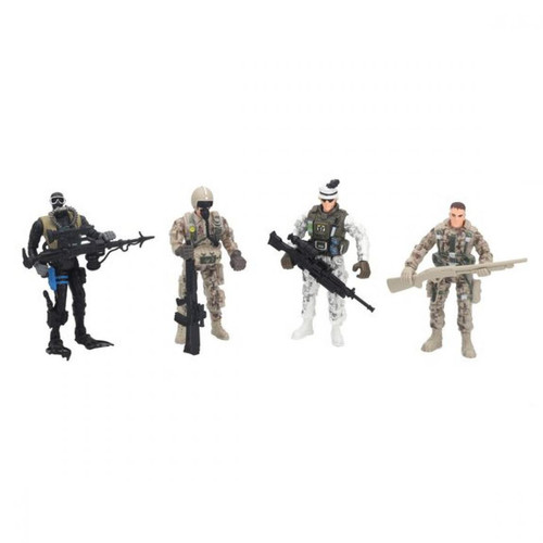 La Grande Récré - Coffret Soldier Force - Patrouille des forces armées - Figurines