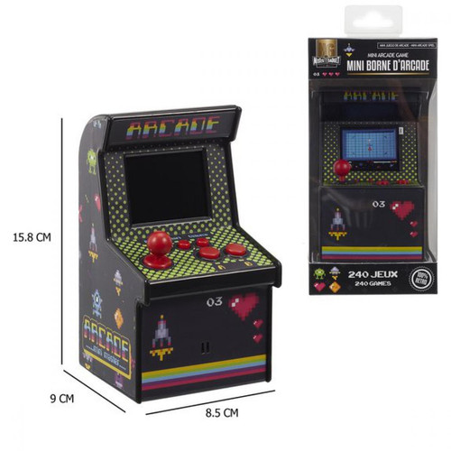 La Grande Récré - Mini Borne d'arcade - 240 jeux rétro 