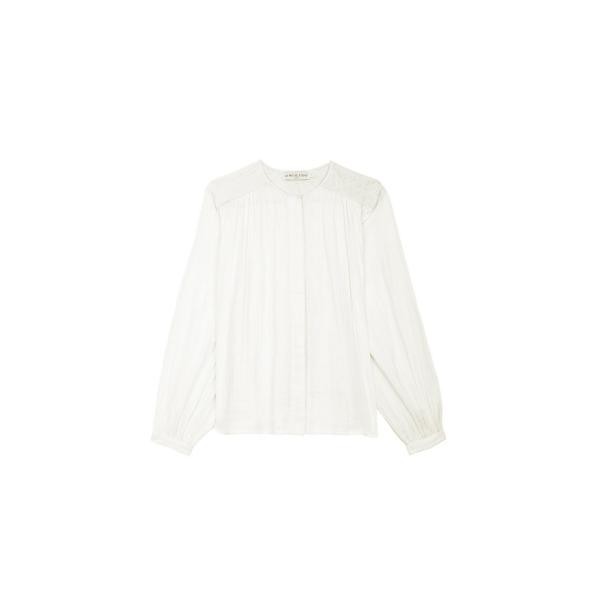 Blouse ample BERLIA blanc en coton La Petite Etoile Mode femme