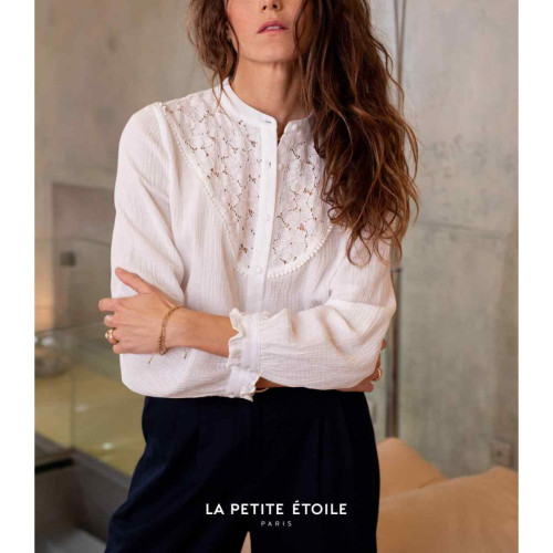 La Petite Etoile - Blouse Otela - Blouses manches courtes femme coton