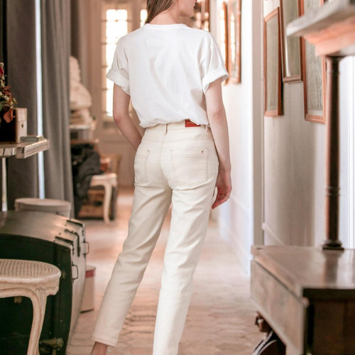 EGERIE - Tee-Shirt blanc en coton La Petite Etoile