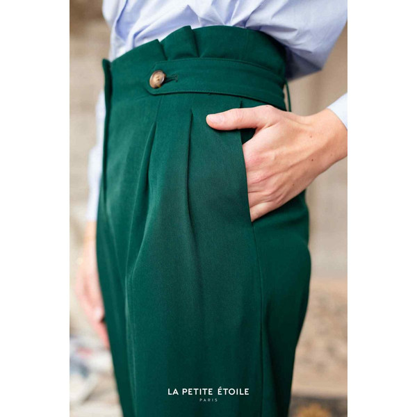 Pantalon Santos vert La Petite Etoile