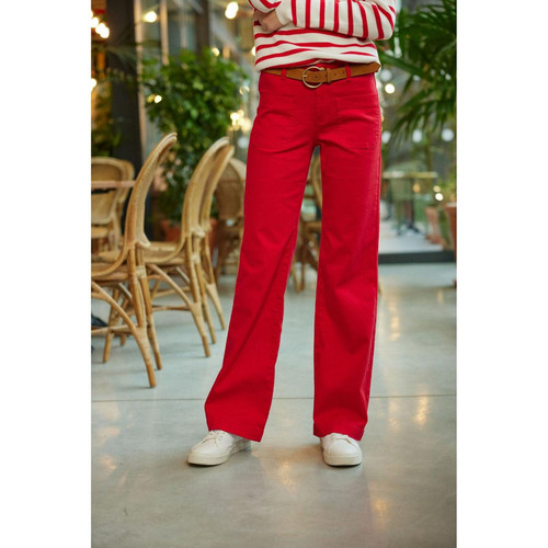 La Petite Etoile - Pantalon SONNY T rouge - Nouveautés pantalons femme