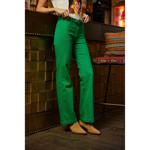 La Petite Etoile - Pantalon SONNY T vert prairie - Nouveautés pantalons femme