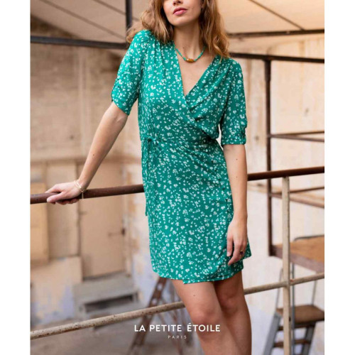 La Petite Etoile - Robe Everdine - Robes courtes femme vert