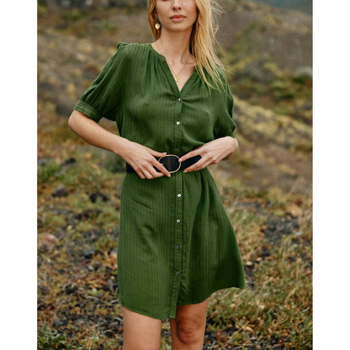 La Petite Etoile - Robe LOULINA - Robes courtes femme vert