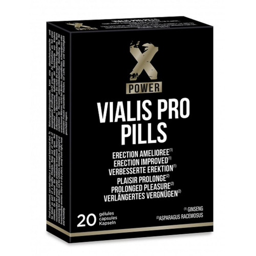 Labophyto - 10 gélules Stimulant sexuel Vialis Pro pills  - Produits sexualités homme