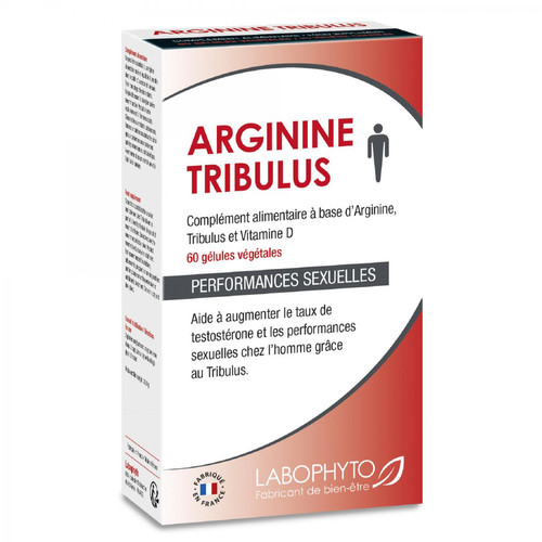 Labophyto - Arginine/Tribulus 60 gélules - LABOPHYTO compléments alimentaires & aphrodisiaques