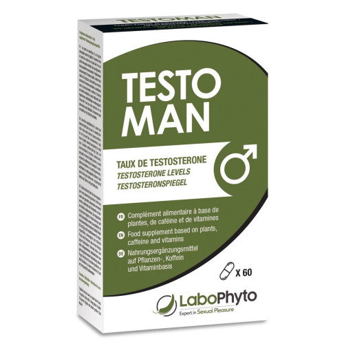 Labophyto - Testoman taux de testostérone - Produits sexualités homme