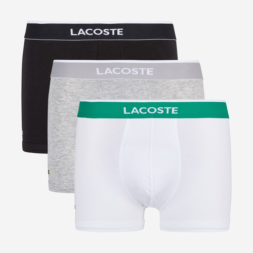 Lacoste Underwear - Pack de 3 boxers ceinture élastique - Caleçon / Boxer homme