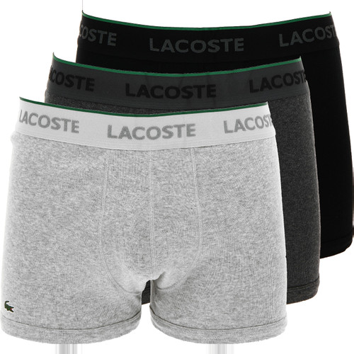 Lacoste Underwear - Pack de 3 boxers ceinture élastique - Lacoste Underwear