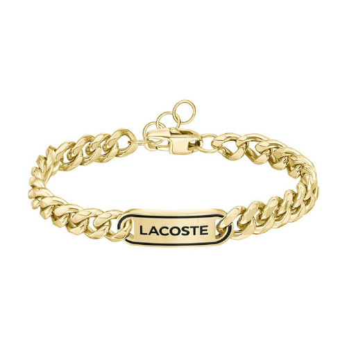 Lacoste - Bracelet Lacoste Doré - Sélection cadeau de Noël LES ESSENTIELS HOMME