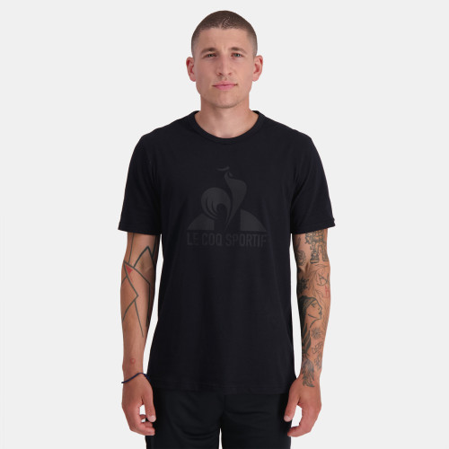 Le coq sportif - T-shirt noir Monochrome SS N°1  - Le coq sportif