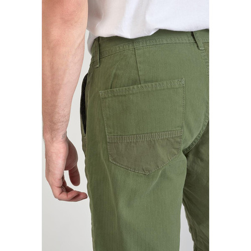 Bermuda short LUBERON vert en coton Bermuda / Short homme