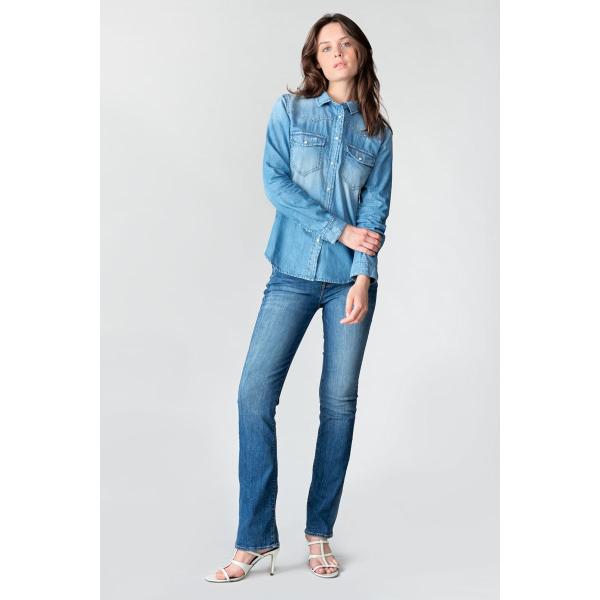 Chemise en jeans JUANITA bleu Zoé Le Temps des Cerises