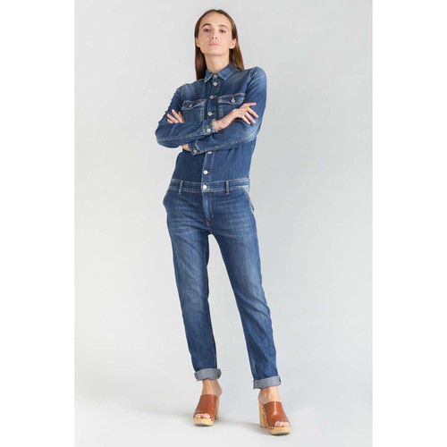 Combinaison skinny en jeans SENA bleu Le Temps des Cerises Mode femme