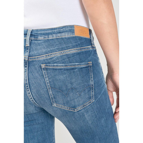Jeans bootcut POWER bootcut, longueur 34 bleu en coton Mina Le Temps des Cerises