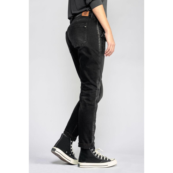 Jeans Gini 200/43 boyfit  noir N°1 en coton Le Temps des Cerises Mode femme