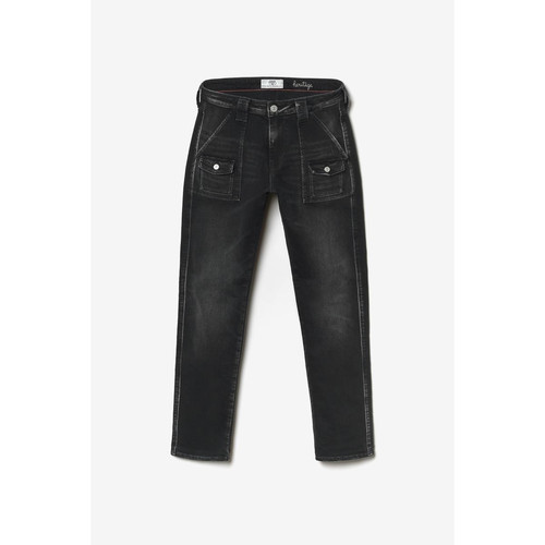 Jeans Gini 200/43 boyfit  noir N°1 en coton Le Temps des Cerises