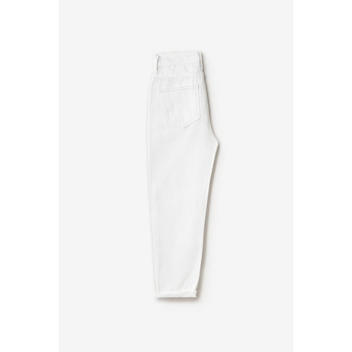 Jeans boyfit COSA, 7/8ème blanc en coton Pantalon / Jean / Legging  fille