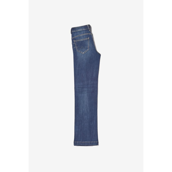 Jeans flare, très évasé, longueur 34 bleu en coton Pantalon / Jean / Legging  fille