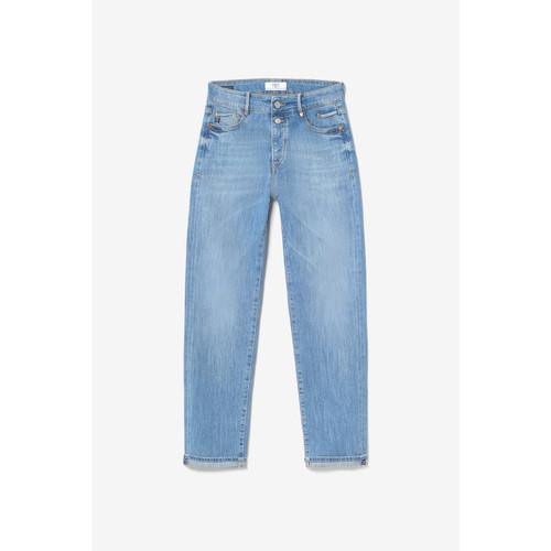 Jeans mom 400/18, 7/8ème bleu en coton Léa Le Temps des Cerises Mode femme