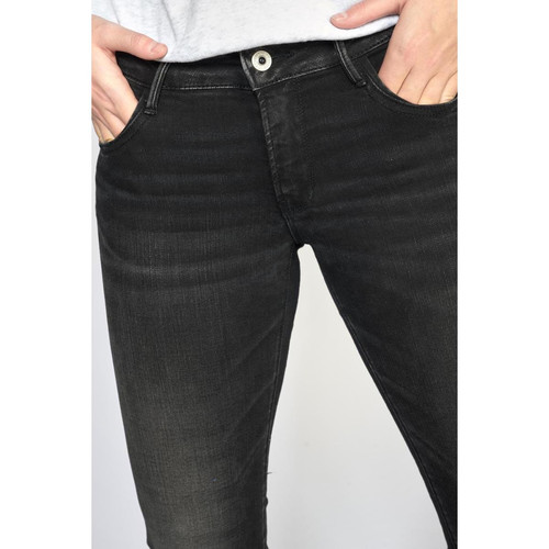 Jeans push-up regular, droit PULP, longueur 33 noir en coton Le Temps des Cerises Mode femme