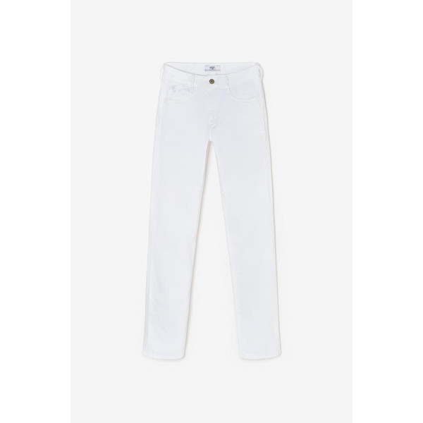 Jeans push-up regular, droit taille haute PULP, longueur 34 blanc Le Temps des Cerises Mode femme