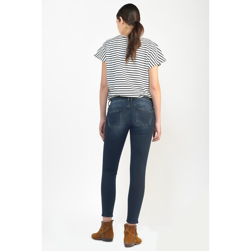 jeans Arica pulp slim 7/8ème bleu-noir N°2 en coton Le Temps des Cerises Mode femme