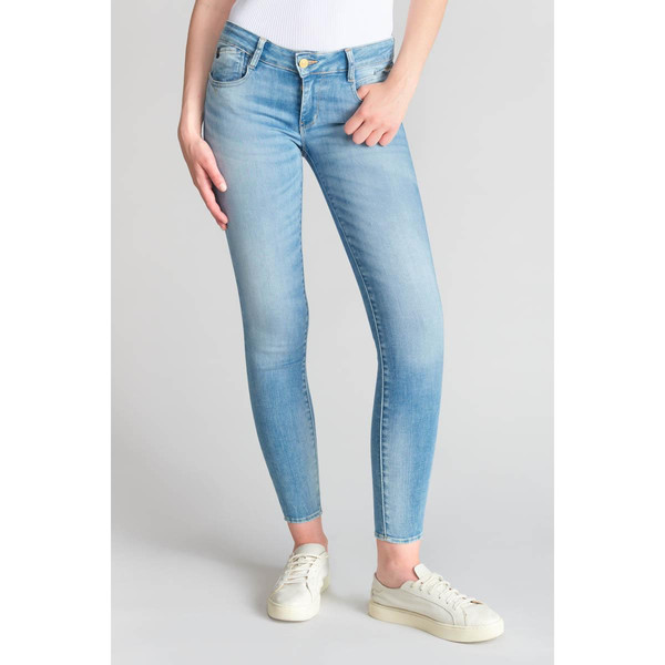 Jeans push-up slim PULP, 7/8ème bleu Ava Le Temps des Cerises Mode femme